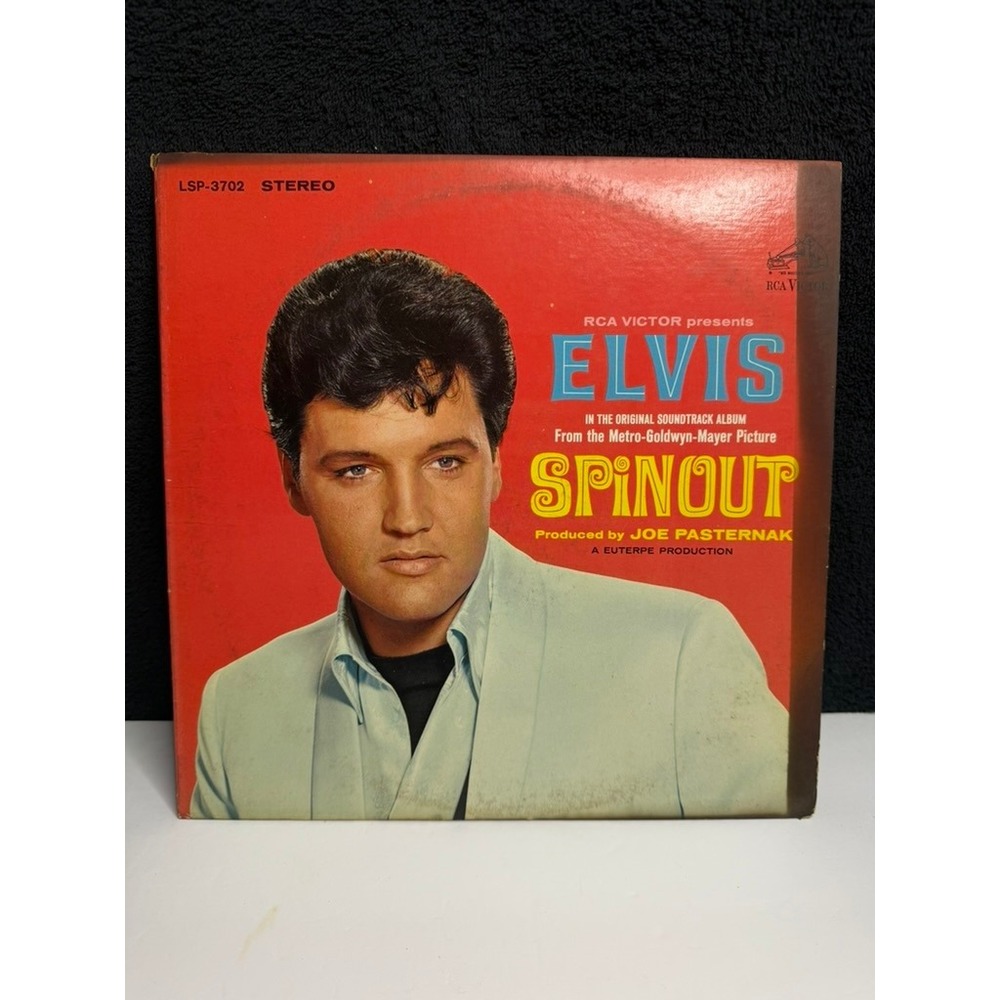 Elvis Presley Spinout Vinyl LP RCA Victor LSP-3702 Stereo 1966 Soundtrack Album